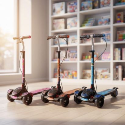 صورة سكوتر دف  ثلاثة ألوان